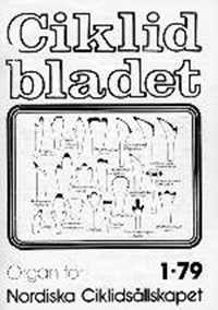 Omslag för Ciklidbladet 1979/01