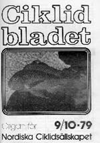 Omslag för Ciklidbladet 1979/09