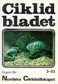 Omslag för Ciklidbladet 1985/03