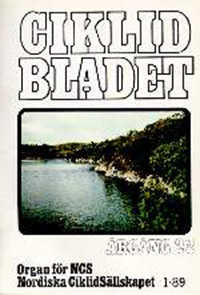 Omslag för Ciklidbladet 1989/01