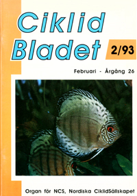 Omslag för Ciklidbladet 1993/02