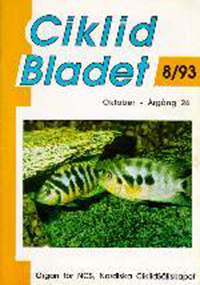 Omslag för Ciklidbladet 1993/08