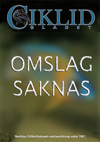 Okänt omslag för Ciklidbladet 197009