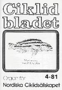 Ciklidbladet cover