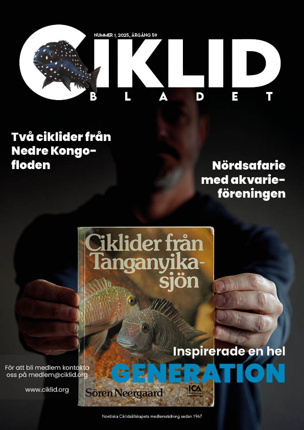 Omslag för Ciklidbladet 202501